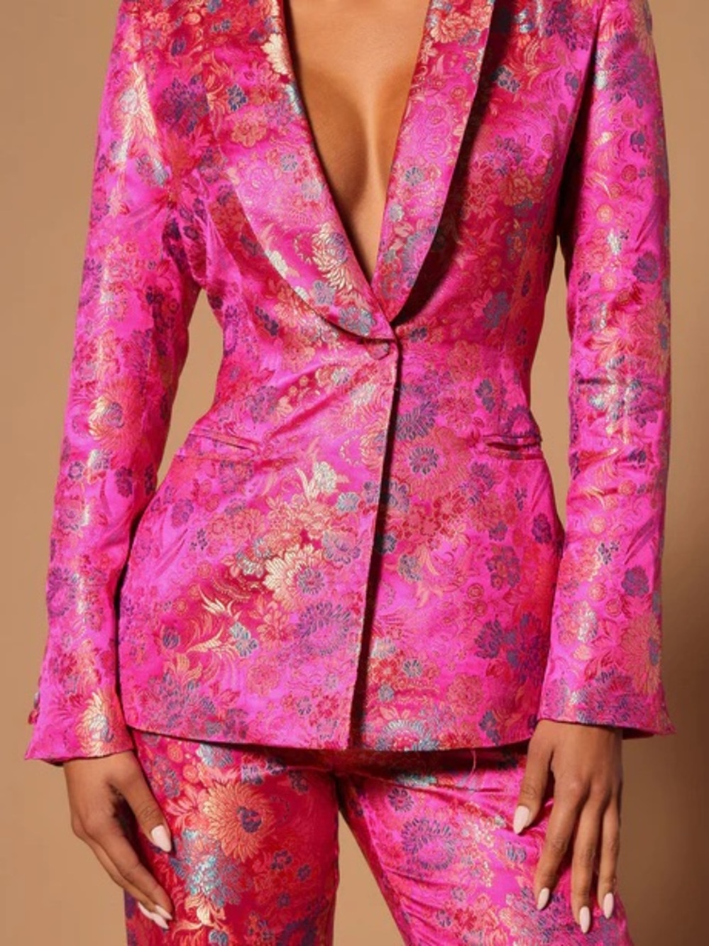 Fashionova Pretty In Pink Suit